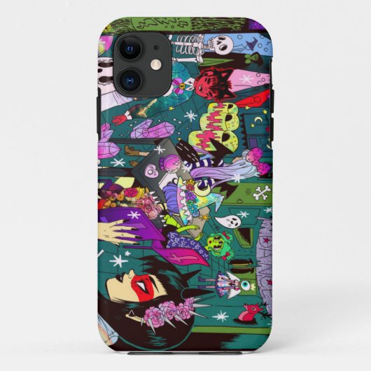 Höllen-Rave Case-Mate iPhone Hülle (Rückseite)