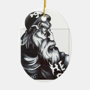 Höllen-Reiter Keramikornament