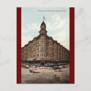 Hollenbeck Hotel, Los Angeles c1910 Vintage Postkarte