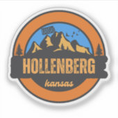 Hollenberg, Kansas Aufkleber (Vorderseite)