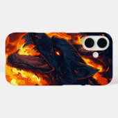 Höllenfeuer Case-Mate iPhone Hülle (Rückseite (Horizontal))
