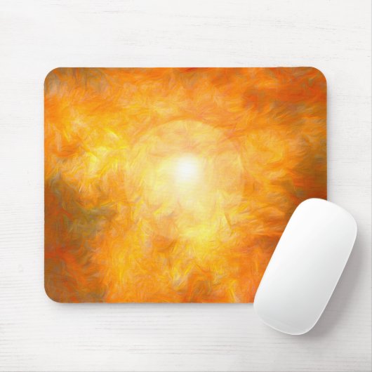 Höllenfeuer Mousepad (Mit Mouse)
