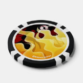 Höllenfeuer The Devil's Eye Poker Chip (Einzeln)