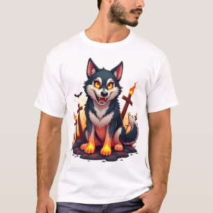 Höllenhund Husky Hund T-Shirt