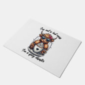 Höllenkaffee , Kaffeekühe Fußmatte (Schrägansicht)