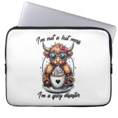 Höllenkaffee , Kaffeekühe Laptopschutzhülle (Vorderseite)