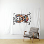 Höllenkaffee , Kaffeekühe Wandteppich (Beispiel (Horizontal))