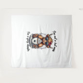 Höllenkaffee , Kaffeekühe Wandteppich (Vorderseite (Horizontal))