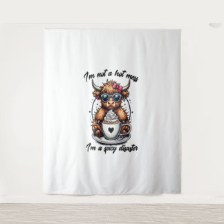 Höllenkaffee , Kaffeekühe Wandteppich