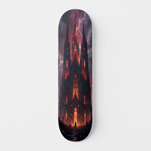 Höllenkathedrale Edition 2 Skateboard (Vorderseite)