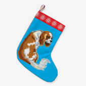 Höllenkönig spaniel kleiner weihnachtsstrumpf (Vorderansicht (hängend))