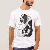Höllenkönig spaniel T-Shirt (Vorderseite)