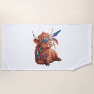 Höllenkuh , Coole Kuh , Sonnenblase Strandtuch