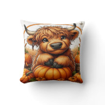 Höllenkuh, eingebettet zwischen Herbst-Erntepumpen