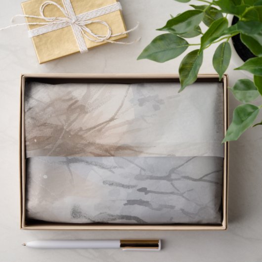 Höllenkuh im Schnee 4 Dekoupage Papier (Geschenk)