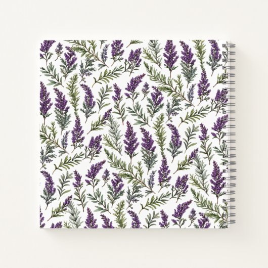 Höllenkuh im Schnee Wasserfarbe Gewohnte Weihnacht Notizblock (Rückseite)