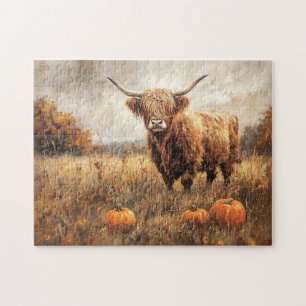 Höllenkuh mit Pumpkins Puzzle