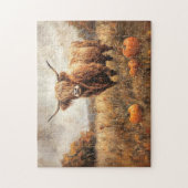 Höllenkuh mit Pumpkins Puzzle (Vertikal)