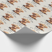 Höllenkuh neu für Herde Geschenkpapier (Ecke)