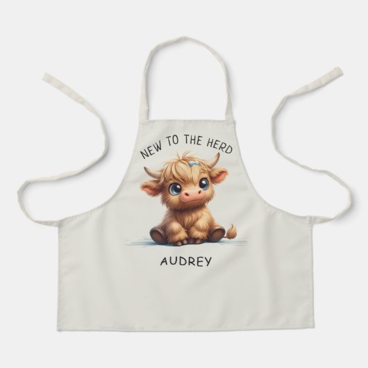 Höllenkuh neu für Herde Schürze (Vorderseite)