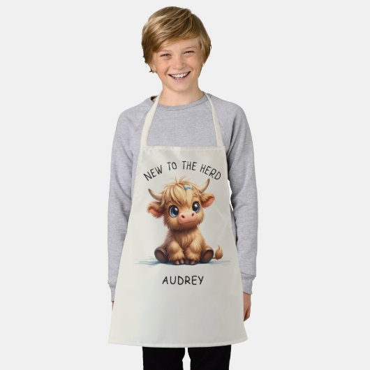 Höllenkuh neu für Herde Schürze (Getragen)