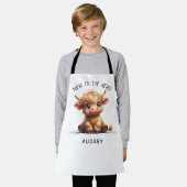 Höllenkuh neu für Herde Schürze (Getragen)