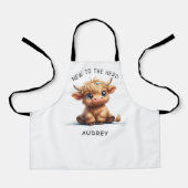 Höllenkuh neu für Herde Schürze (Vorderseite)