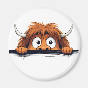 Höllenkuh Peking Niedlich Adorable Funny Animal Magnet