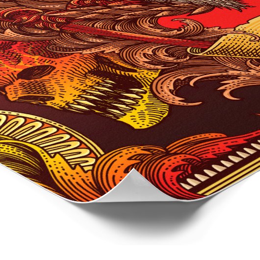 Höllenmakler Poster (Ecke)