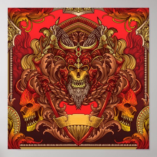 Höllenmakler Poster (Vorne)