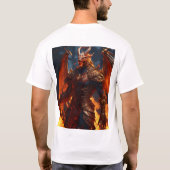 HöllenPhoenix von Emberveil T-Shirt (Rückseite)