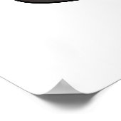 Holler-llujah Funny Loud Hailer Pun Poster (Ecke)