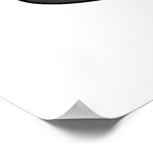 Holler-llujah Funny Loud Hailer Pun Poster (Ecke)