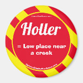 Holler Red/Yellow Magnet (Vorne)