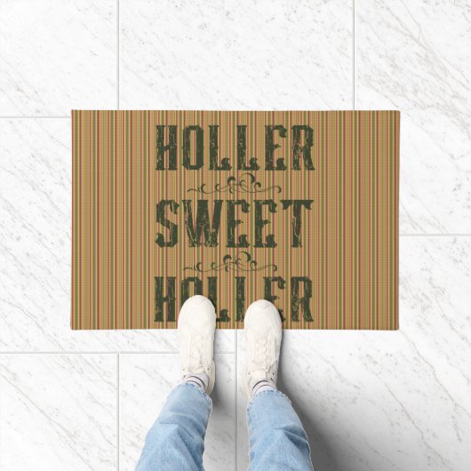 Holler Sweet Holler Rustic Country Fußmatte (Indoor)
