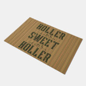 Holler Sweet Holler Rustic Country Fußmatte (Schrägansicht)