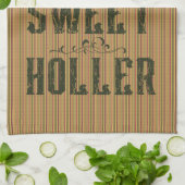 Holler Sweet Holler Rustic Country Geschirrtuch (Gefaltet)