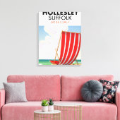 Hollesley Suffolk Reiseposter Leinwanddruck (Insitu (Wohnzimmer))