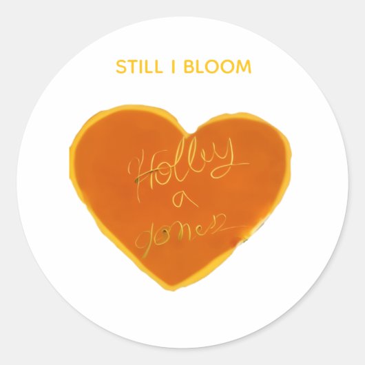 Holley Heart Sticker - Rundes Siegel der Souveräni (Vorderseite)