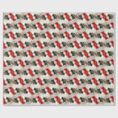 Holleys Weihnachtsgeschenk - Katze/Kitten Umschlag Geschenkpapier (Flach)