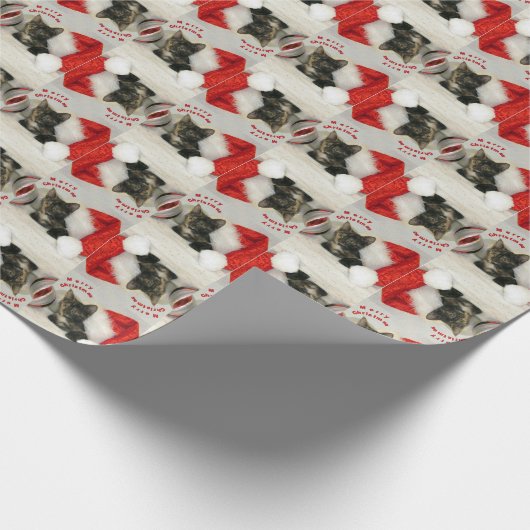 Holleys Weihnachtsgeschenk - Katze/Kitten Umschlag Geschenkpapier (Ecke)