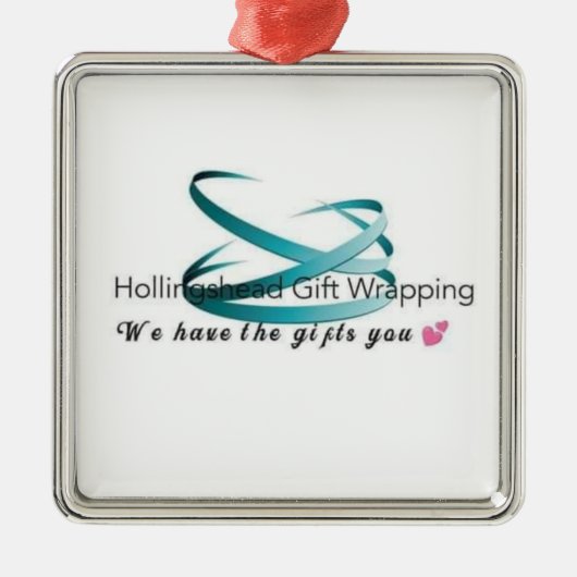 Hollingshead Geschenk Wrapping Ornament (Vorne)