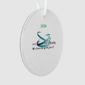Hollingshead Gift Wrapping 2026 Christmas Ornament (Vorderseite)