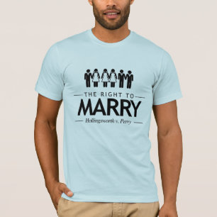 HOLLINGSWORTH GEGEN PERRY DAS RECHT ZU HEIRATEN -. T-Shirt