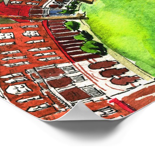 Hollins University - Es war einmal eine Zeit Poster (Ecke)