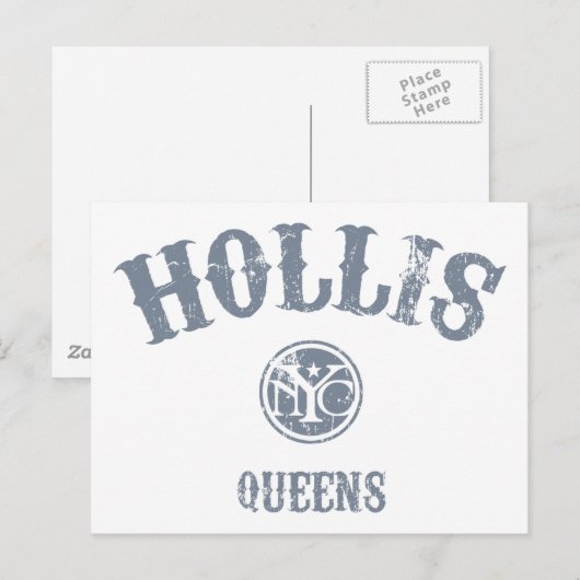 Hollis Postkarte (Vorne/Hinten)