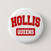 Hollis, Queens, NYC Button (Vorderseite)