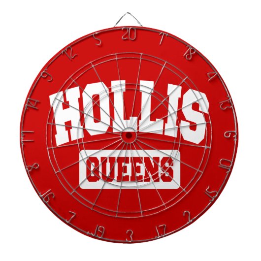 Hollis, Queens, NYC Dartscheibe (vorne)