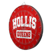 Hollis, Queens, NYC Dartscheibe (Vorderseite rechts)