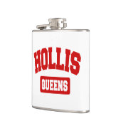 Hollis, Queens, NYC Flachmann (Links)